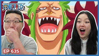 BARTOLOMEO ENTERS THE FIGHT | One Piece Episode 635 Couples Reaction & Discussion