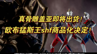 欧布猛斯王shf商品化决定！真骨雕盖亚出货在即！