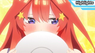 [5-Toubun hanayome ss2] ขอเติมอีกจานได้มั้ยคะ? |มุมฉาก