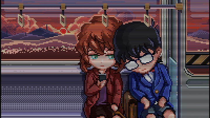 [Lofi|Gaya piksel|Suasana] Ke mana trem berangkat saat matahari terbenam? ‖Ke Ai‖ Musik latar yang c