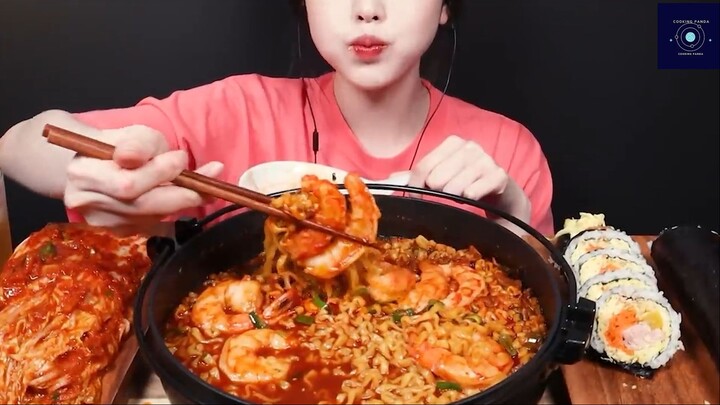 cô gái ăn uống 268 #cookingpanda