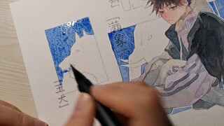 【Watercolor】Draw a modern Hui