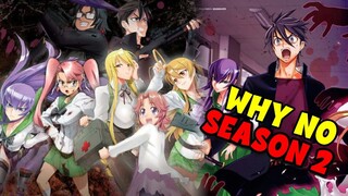 Why Highschool Of The Dead Isn't Getting A Season 2!