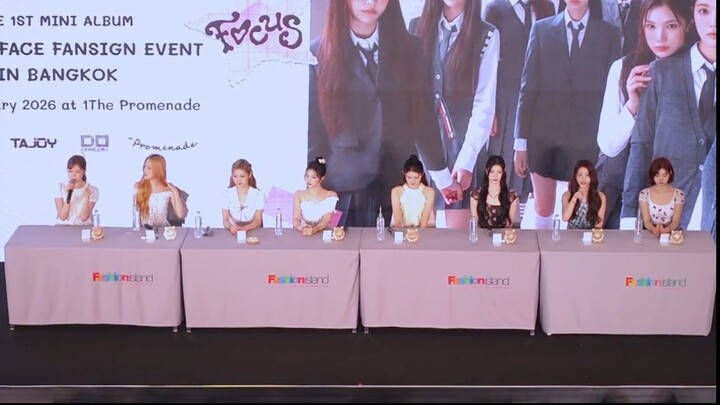 [Sub Indonesia] FANSIGN  Hearts2Hearts 'FOCUS' Bangkok