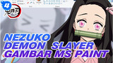 Nezuko Demon Slayer | Gambar MS Paint_4