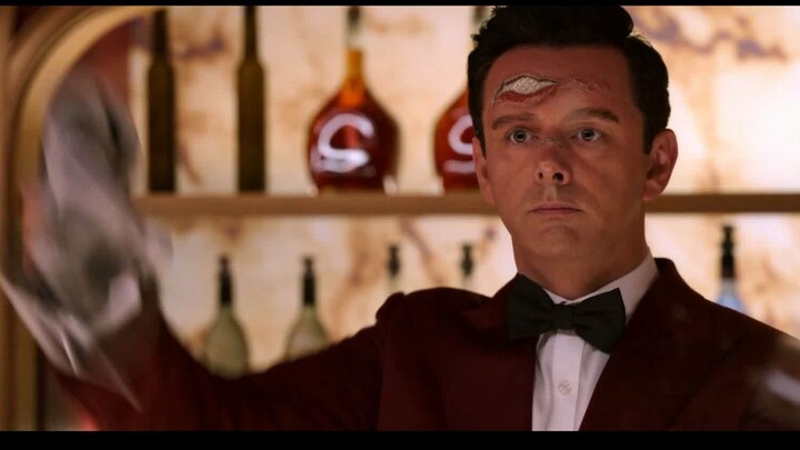 [Michael Sheen] Good Omens Big Sweet Angel plays a robot bartender, "Passengers" Michael Sheen's per