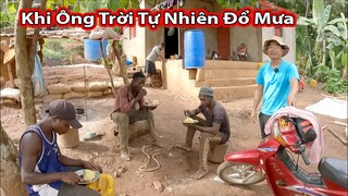 Tập 241: Một ngày mưa bất chợt ở châu phi||2q Vlogs cuộc sống châu phi