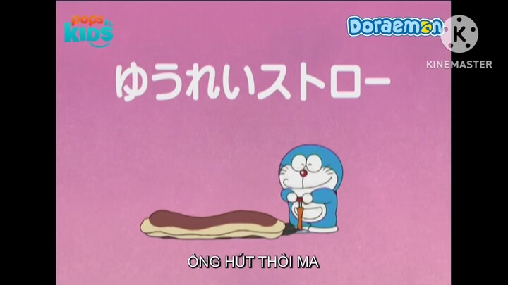 doraemon  ống hút thổi ma  lồng tiếng