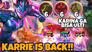 3 STAR KARRIE IS BACK BIKIN KARINA GA BISA ULTI ! COMBO ULTIMATE UNTUK HYPER KARRIE MAGIC CHESS