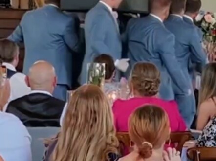 Such a cool wedding
