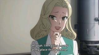 Yor embarrassed her kouhai in the party | SpyxFamily | Ep2