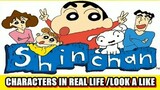 Shinchan characters in real life face 💥🙂 #shinchan #character #shinchanvideos #viralvideo