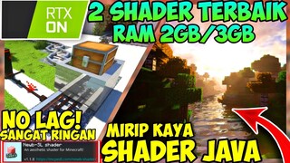 KEREN! 2 SHADER MCPE 1.17 Realistic | Mirip banget kaya shader Java dan Ada effect Becek kalo hujan!