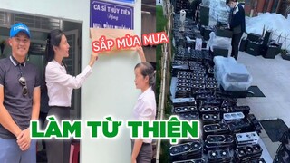 Ca sĩ Thủy Tiên - Công Vinh làm từ thiện xây nhà cho người dân - Top comment .