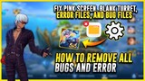 HOW TO REMOVE ALL BUGS/ERROR in Mobile Legends | Blank Turret, Hero,Pink Screen, And more - 2022
