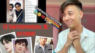 13 Controversial actors in the BL industry!! | Mew, Bright, KristSingto & More | REACTION