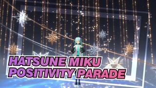 Hatsune Miku|[4K 60fps Ray-MMD]Positivity Parade[YYB]