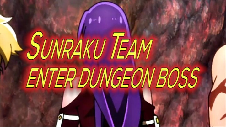 Must See Best Anime MMORPG | Sunraku Enter Boss Dungeon