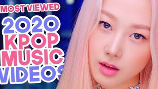 أعلى مقاطع الفيديو الموسيقية لفرق الكيبوب مشاهدةً في عام 2020! BLACKPINK تحتل ثلاثة مراكز من المراكز