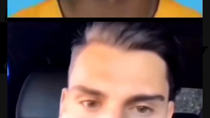 【صوت دولبي】 بعد أن رأى الشاب الأجنبي كوبي، أطلق يده التي كانت في التحية، وعندما رأى بيبي بودينغ، امت