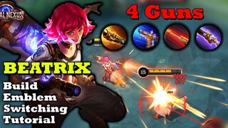 Learn Beatrix in Minutes | Beatrix Best Build | MOBILE LEGENDS