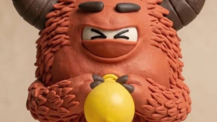 Blowing up a balloon