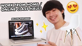 WORK FROM HOME / ONLINE CLASS HAUL | WE DUET