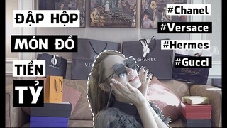 Vlog#18: ĐẬP HỘP TIỀN TỶ - UNBOXING LUXURY SHOPPING HAUL