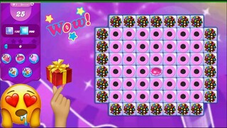 New special coconut wheel Color Bomb's party 🥳 | Candy crush saga color Bomb combo party |@YeseYOfficial