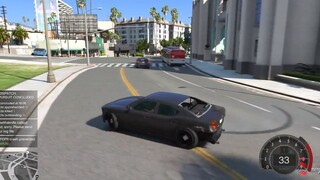 GTA 5 Băng Cướp Liều Mạng Cướp Cây Xăng Doạ Đốt Cây Xăng Nếu Cảnh Sát Nổ Súng Và