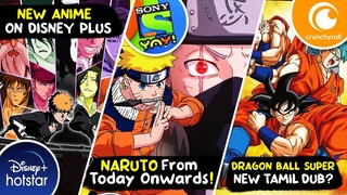 🔥Naruto FROM Today On *Sony Yay* - 3 Timings 😍 DBS New Sony Dub? One Piece Indian Release Date 🔥