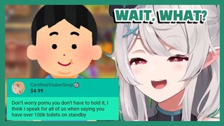 Pomu Need to Read This Down Bad SC Twice to Understand it [Nijisanji EN Vtuber Clip]