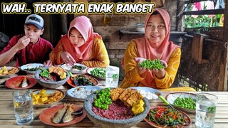 Wah.. Seenak Ini, Sambel Terasi Viral Resep Teh Shanty Denny, Asin Peda, Krecek Kangkung, Leunca