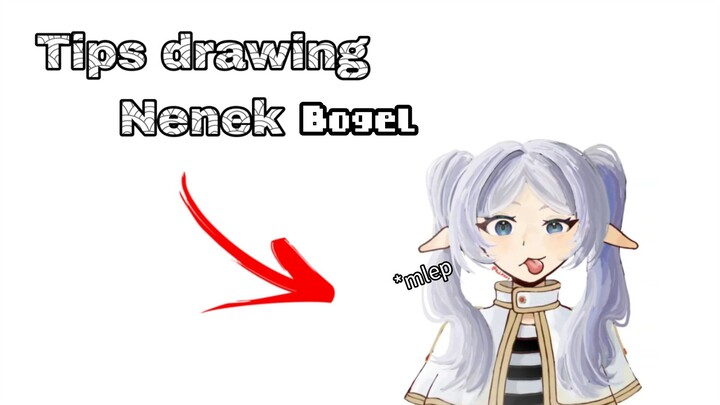 NENEK SIAPA INI?? Sousou no Frieren speedpaint  + tips and tricks!