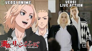 Perbandingan Anime vs Live Action [TOKYO REVENGERS]