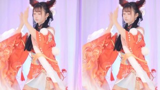 【鱼子酱】《大摆锤》九尾狐限定 直播跳舞录屏