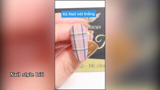 Hướng dẫn kẻ nail nét thẳng