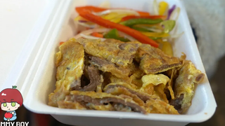 Beef Pancake Korean Street Food