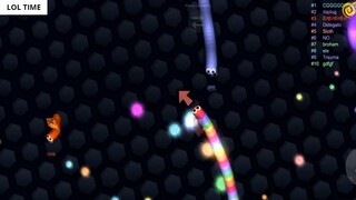 Slither.io A.I. 100,000+ Score Epic Slitherio Gameplay #83 1