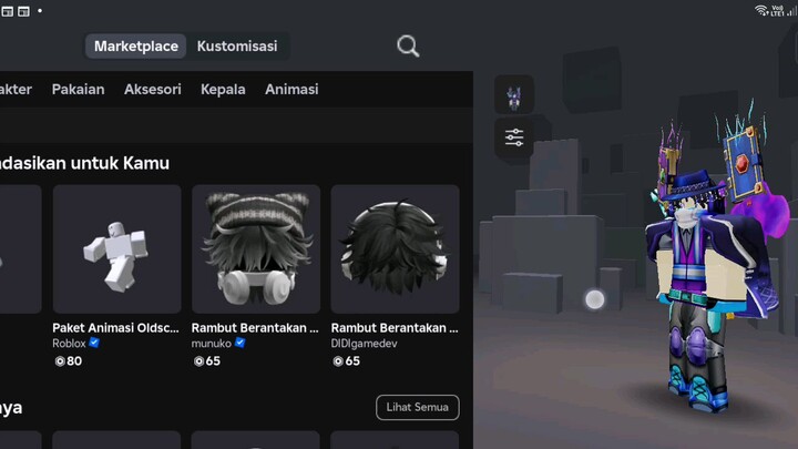 punya avatar Roblox ke3