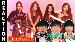 [REACTION] แนะนำวง Girl Group น้องใหม่แห่งวงการ K-POP "Rocking doll" + 'Survive' MV  | IPOND TV