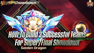 [SF: Duel] - How to Setup up 3 Super & Final Showdown teams for the best PVP success!