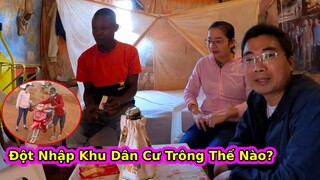 Khu Dân cư trong thành phố ở Châu Phi trông thế nào?||Thăm Neto bị ốm|| 2Q Vlogs cuộc sống châu phi