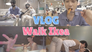 VLOG คู่รักไหลเร่าร้อนในโรงแรม🔥 เดินเล่น IKEA