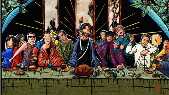 Pemeran all-star "The Last Supper".