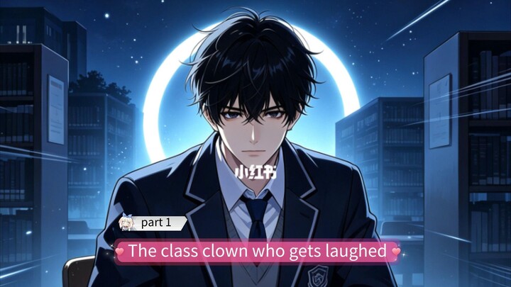 The class clown who gets laughed part 1 #aianimeseries #dynamiccomic #cartoonskit #shortcomic #immer