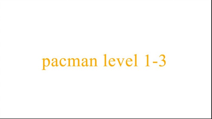 playing pac man for fun