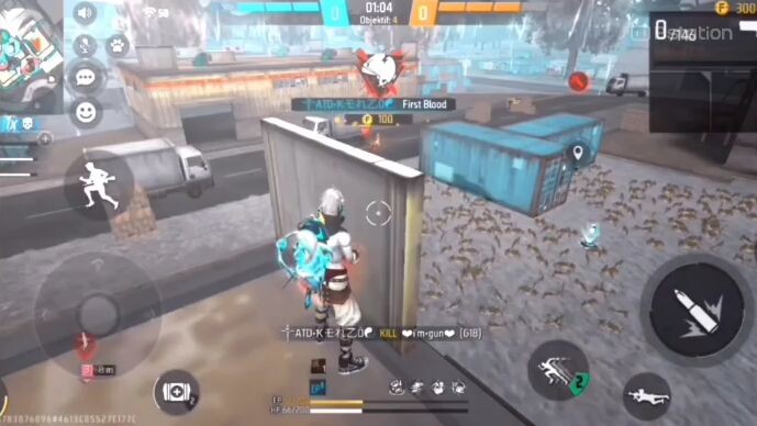 free fire gameplay