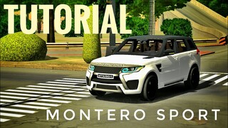 HOW TO MAKE MONTERO SPORT | JUST FOR FUN | Car Parking Multiplayer | New Update | zeti