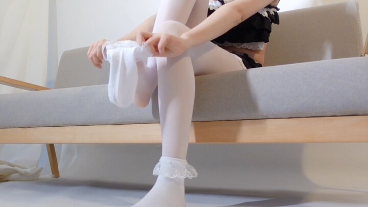 Tights over socks